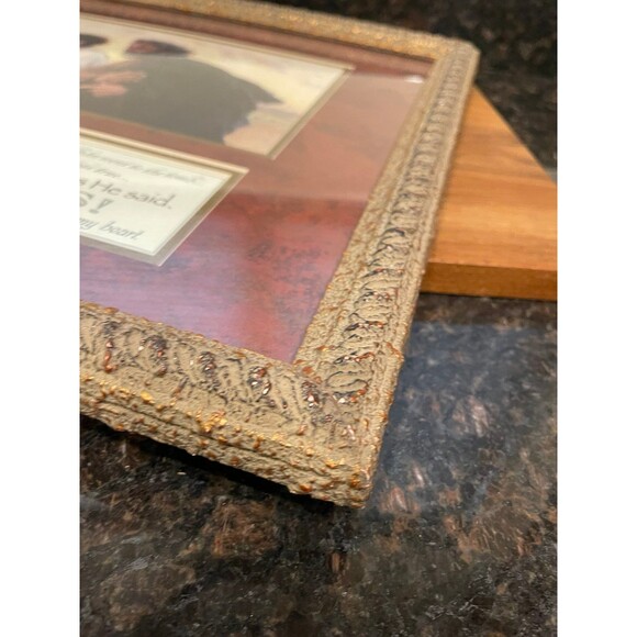 Framed Eugene burnard Peter and John “running to tombs” - Picture 7 of 9